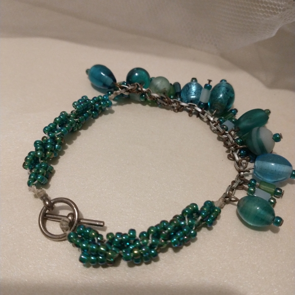 Hand Sewn Bracelet with Charms! - Picture 3 of 6